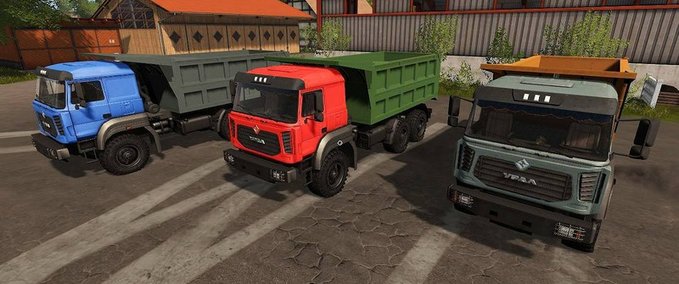 Sonstige Fahrzeuge Ural M Muldenkipper Landwirtschafts Simulator mod