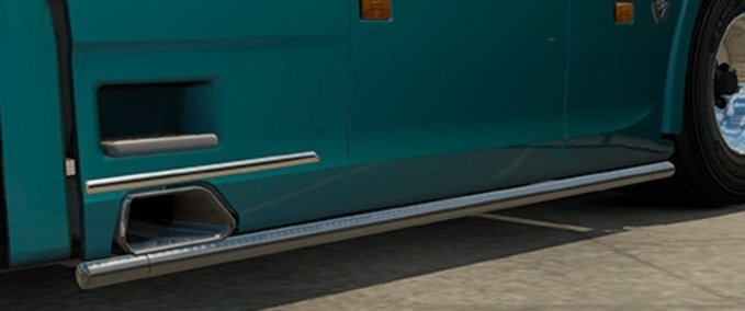 Sonstige Scania NextGen Seitenleiste mit Auspuffrohr [1.30.x] Eurotruck Simulator mod