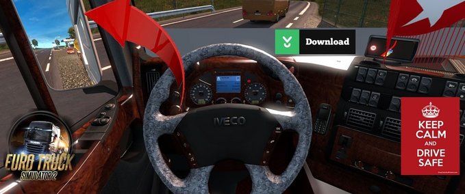 Sonstige Cute Mirrors for all Trucks Eurotruck Simulator mod