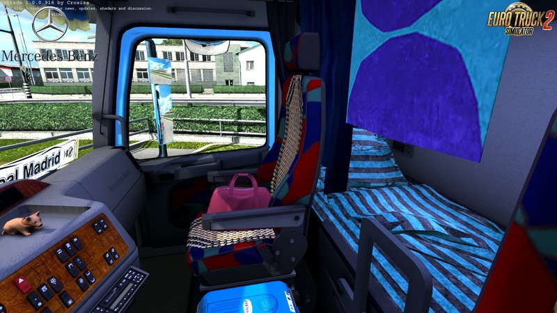 Ets 2 Mercedes Benz Actros Mp1 Interior V1 0 Update By