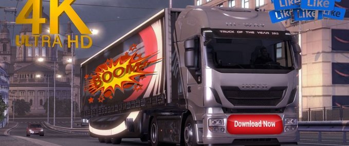 Sonstige Modernisierte Grafik (1.30.x) Eurotruck Simulator mod