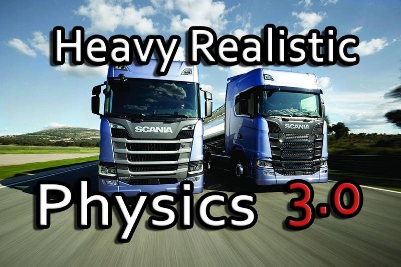 [HRP] Heavy Realistic Physics v3.0 for ETS2 1.30.x - Thumbnail 1