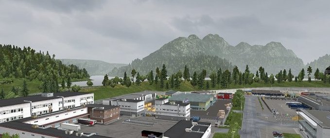 Sonstige Verbesserung der Beölkungstexturen beim SCS Wetter Eurotruck Simulator mod