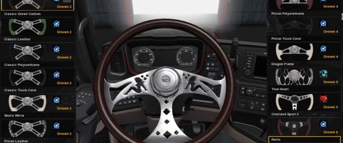 Sonstige DLC Lenkräder konvertiert von ATS zu ETS2 Eurotruck Simulator mod