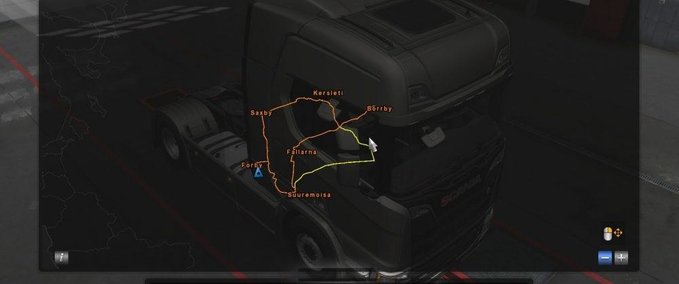 Maps Karte "1 ON 1" für ETS2 Eurotruck Simulator mod