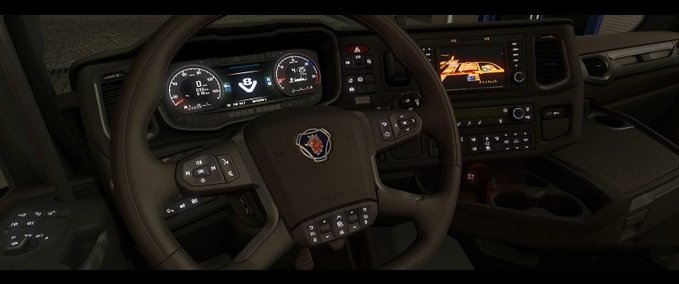 Interieurs Scania Next Gen Überholung der Instrumententafel [1.30.x] Eurotruck Simulator mod