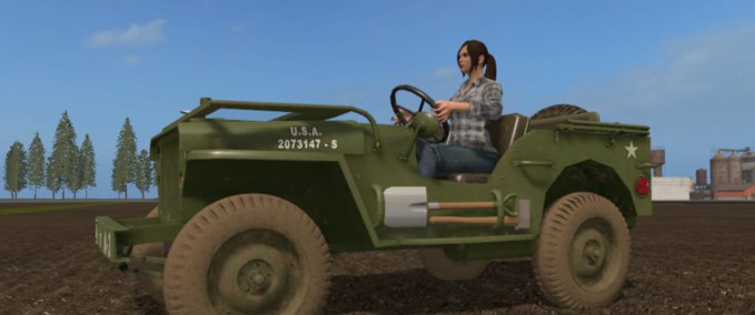 Cars Jeep Willys Farming Simulator mod