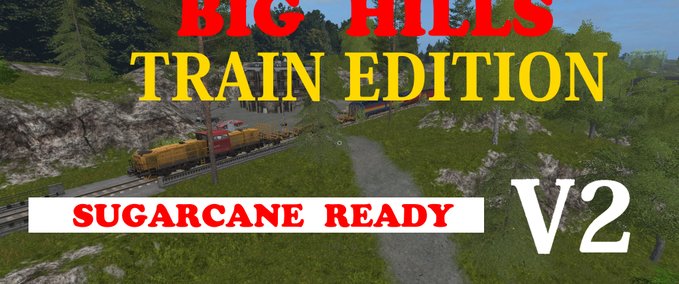 Maps Hills Map Train Edition Landwirtschafts Simulator mod