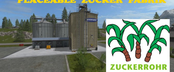 Placeable Objects Placeable sugar factory Farming Simulator mod