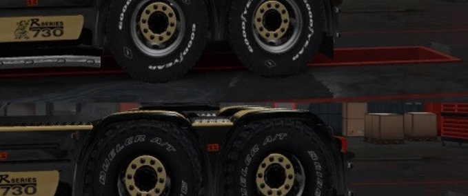 Sonstige Offroad Reifen für alle LKWs [1.30.x] Eurotruck Simulator mod