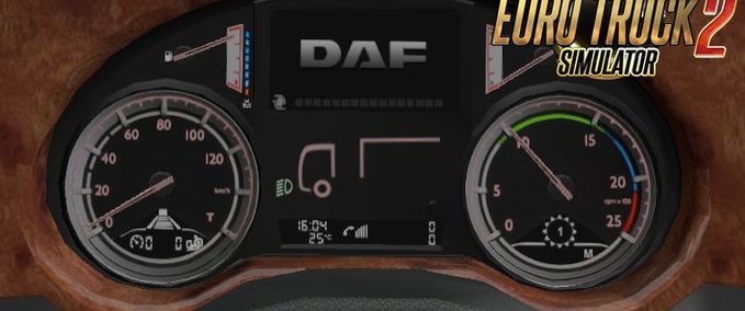Interieurs DAF XF Euro6 Board Computer mit eigenem Sound [1.30.x] Eurotruck Simulator mod