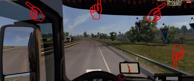 Sonstige Small Router Mirror [1.30.x] Eurotruck Simulator mod