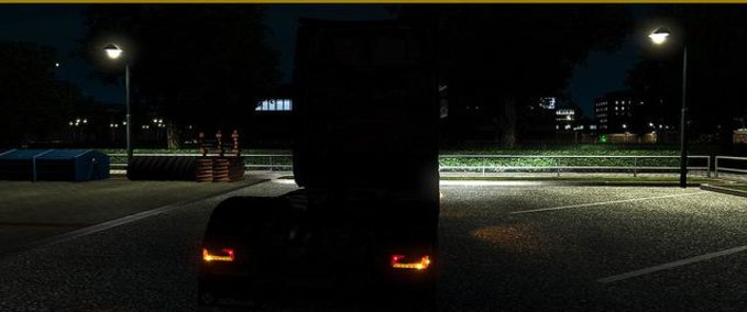 Scania Heckstoßstange für Scania 2016  neues Rückleuchten blinken beta Eurotruck Simulator mod