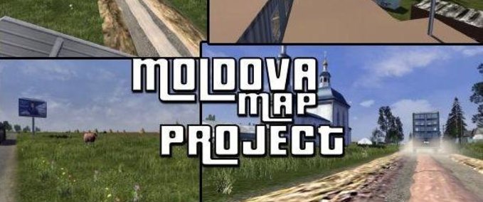 Maps Karte der Republik Moldawien [1.30.x] Eurotruck Simulator mod