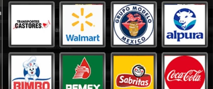 Mods Logos of Mexican Companies American Truck Simulator mod