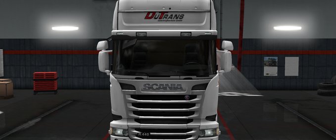 Skins Dutrans scania von GTD Eurotruck Simulator mod