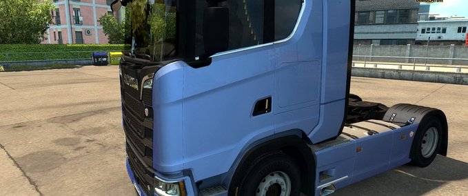 Sonstige Animated side curtains for Scania Next Gen (1.30.x) Eurotruck Simulator mod