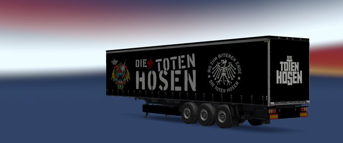 Skins Die Toten Hosen Trailer Skin Eurotruck Simulator mod
