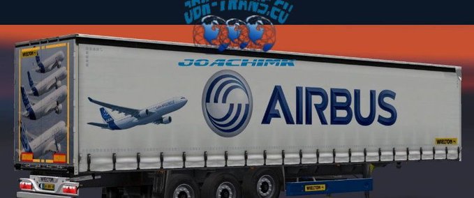 Standalone-Trailer [JoachimK] JBK Wielton Airbus Eurotruck Simulator mod