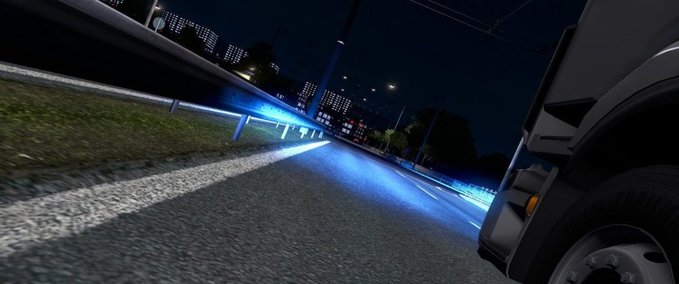 Sonstige Xenon Lights Effect by MarcMods Eurotruck Simulator mod
