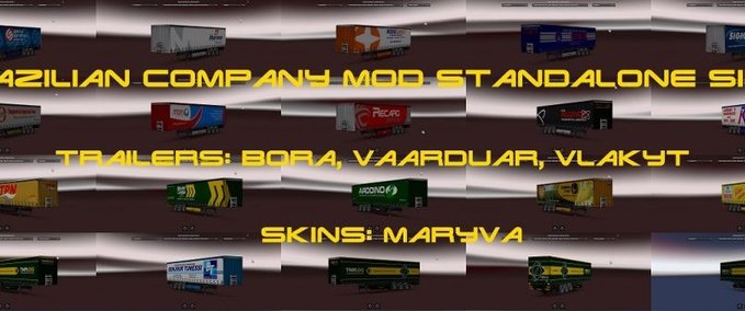 Trailer Brazilian Real Company Trailers -Standalone- [1.30.x]  Eurotruck Simulator mod