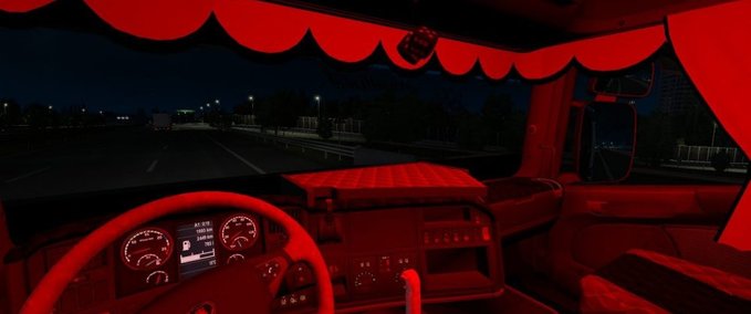Scania Scania V8 Truck und Krone Anhänger mit Seiten-LEDs Eurotruck Simulator mod
