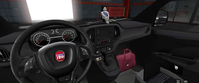 Sonstige Fiat Doblo 2018 + Skins [1.30.x] Eurotruck Simulator mod