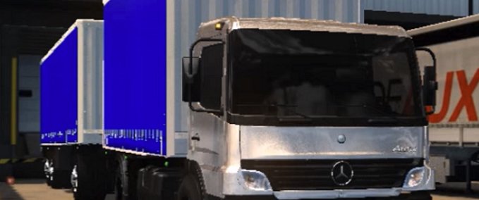 Mercedes Mercedes Atego Sider [1.30.x] Eurotruck Simulator mod