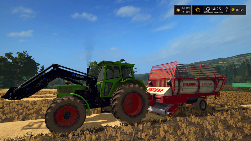 Fs17 Krone Turbo 2500 V 30 Forage Wagons Mod Für Farming Simulator 17 0933