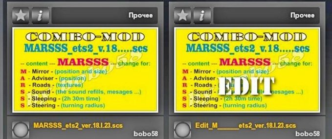 Sonstige ETS2 Combo-Mod [1.30.x] Eurotruck Simulator mod