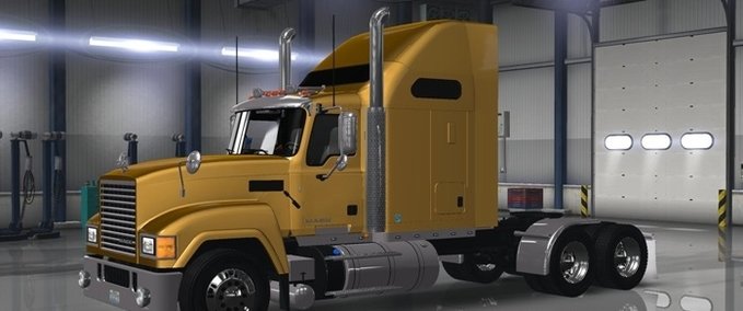Trucks Mack CHU Pinnacle (1.30.X) American Truck Simulator mod
