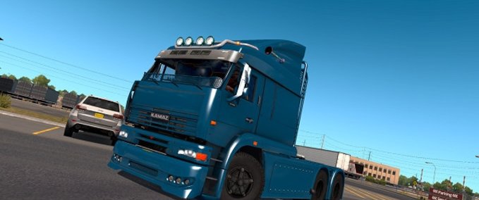 Trucks Kamaz 6460 [Tuning] for ATS (1.29 - 1.30) American Truck Simulator mod