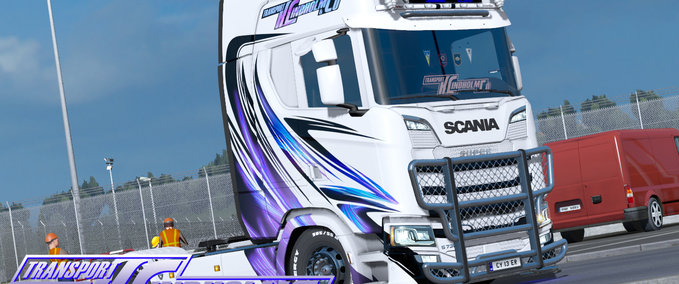Skins Transport K lindholm & CO Paintjobs Eurotruck Simulator mod