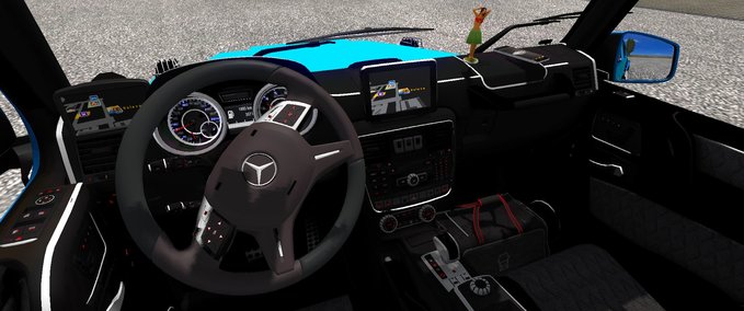 Mercedes Mercedes-Benz AMG Brabus G65 + Interieur(1.30.x) Eurotruck Simulator mod