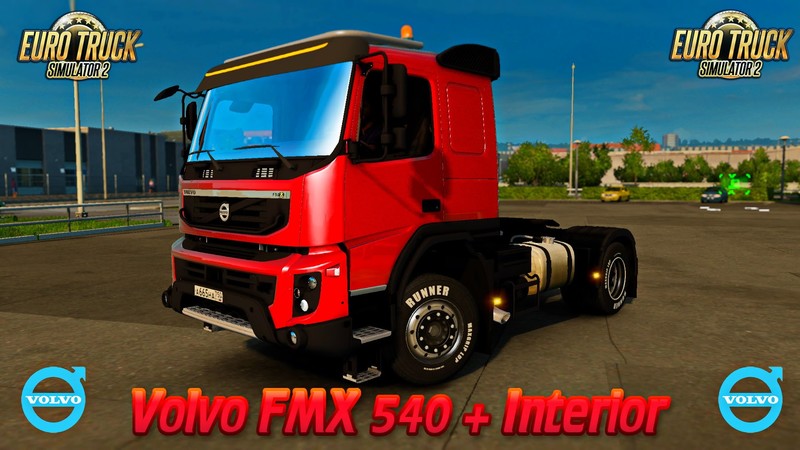 Volvo FMX 540 + Interior - ETS 2