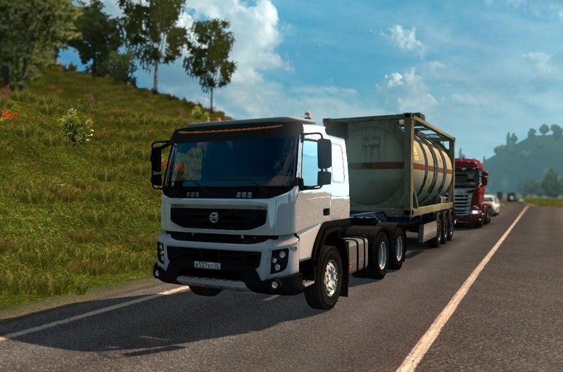 ETS2: Volvo FMX 540 + Interior v1.0 (1.30.x) v 1.0 Volvo Mod für Eurotruck  Simulator 2