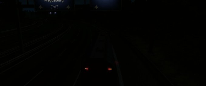Sonstige The backup lights and reflective signs [1.30.x] Eurotruck Simulator mod
