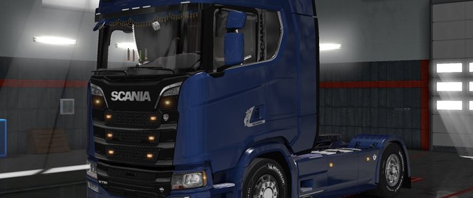 Scania Scania S Series + Interieur + Addons [1.30.x] Eurotruck Simulator mod