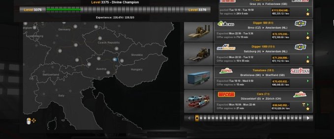 Sonstige Economy Changes von hubatruck Eurotruck Simulator mod