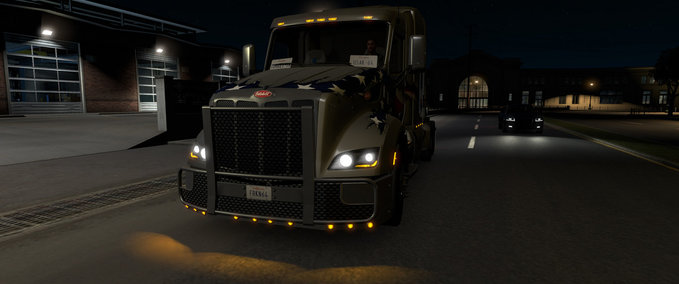 Mods Non-Flared Vehicle Lights American Truck Simulator mod