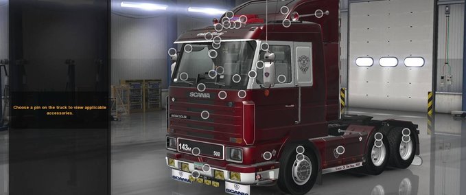 Trucks [ATS] SCANIA 143M [1.30.X] American Truck Simulator mod