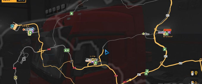 Maps 9 neue Lagerhäuser in Frankreich von Ficfic [1.30.x] Eurotruck Simulator mod
