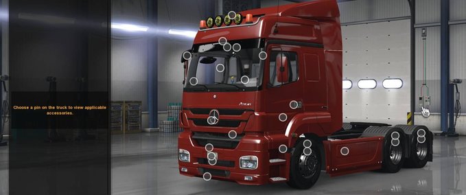 Trucks [ATS] MERCEDES AXOR [1.30.X] American Truck Simulator mod