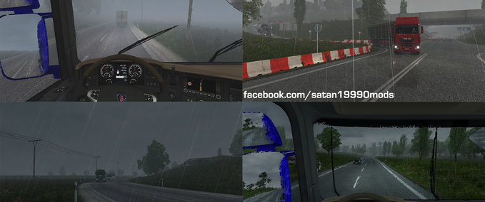 Sonstige Shity weather Eurotruck Simulator mod