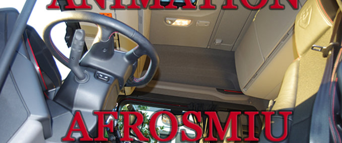 Mods Animation all Truck Steering Wheels Eurotruck Simulator mod