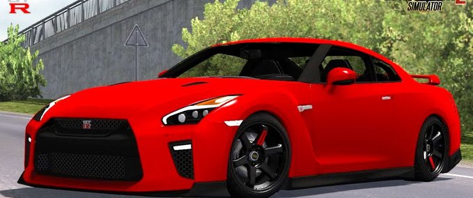 Sonstige Nissan GTR 2017 mit 565 PS Motor von mashmixmusic [1.30.x]  Eurotruck Simulator mod