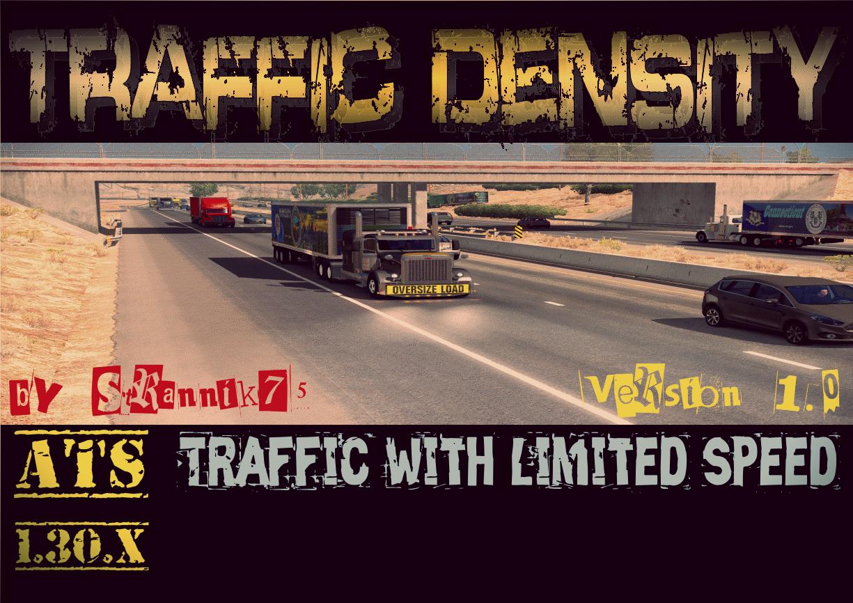 [ATS] TRAFFIC DENSITY V1.0 by Strannik75 [1.30.x] - Thumbnail 1