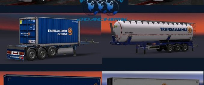 Standalone-Trailer [JoachimK]JBK-Pack TRANSALLIANCE Eurotruck Simulator mod