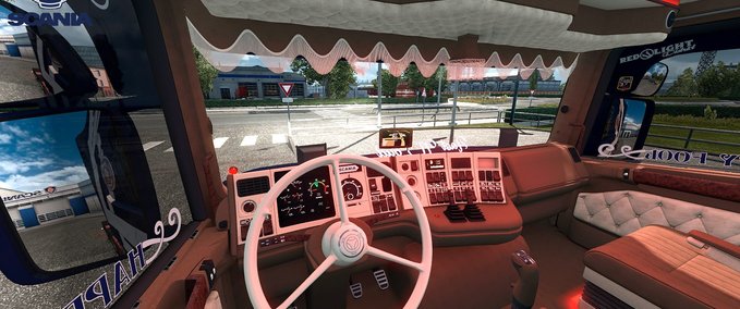 Scania Scania T580 + Interieur v1.0 von Caspian Custom Team (1.30.x) Eurotruck Simulator mod