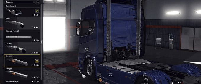 Sonstige High Pipe Scania Next Gen [1.30.x] Eurotruck Simulator mod